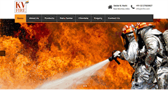 Desktop Screenshot of kvfire.com